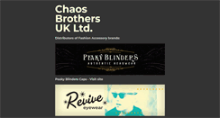 Desktop Screenshot of chaosbrothersuk.com